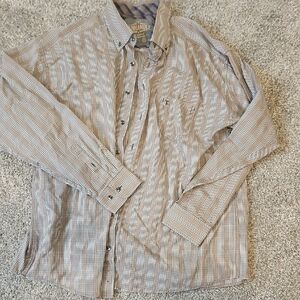 Mens Casual Button Down Shirt